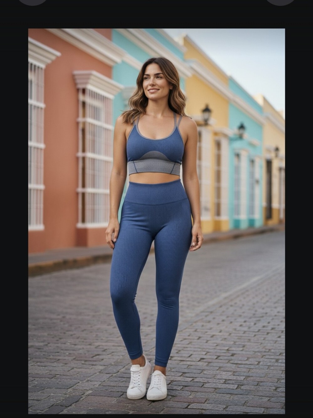 NWT Harmony Crop/sports Bra Adjustable Straps Stretch No Padding- Small